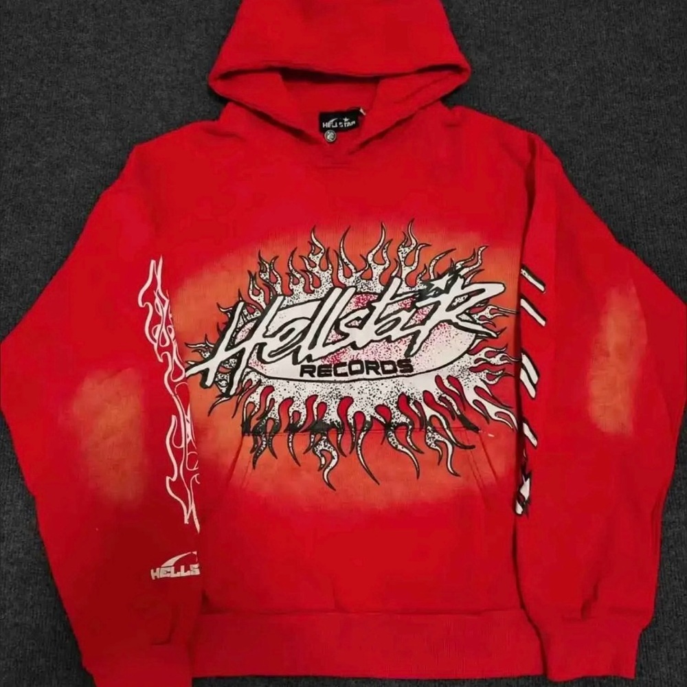 Hellstar Records Red Men's Hoodie